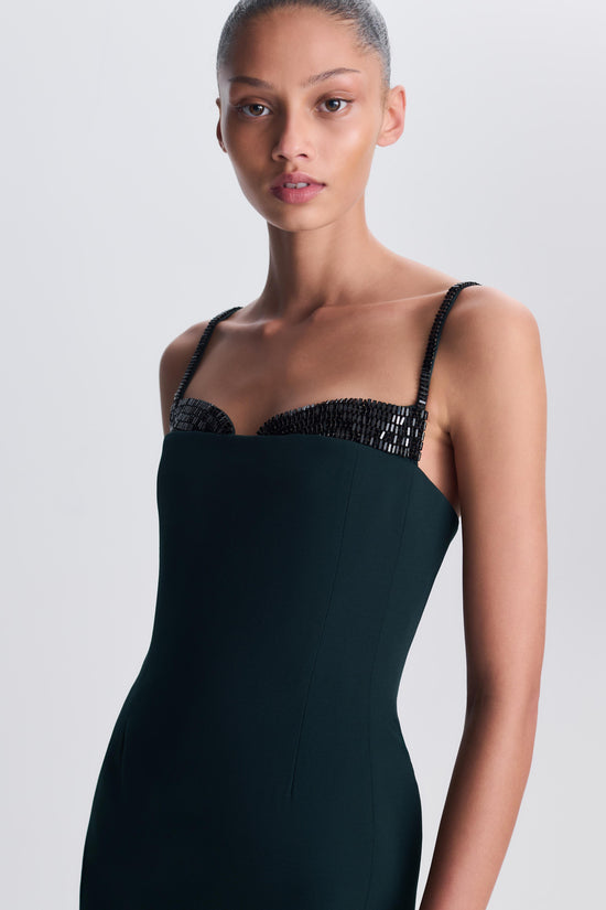 Maeva Embellished Bustier Mini Dress