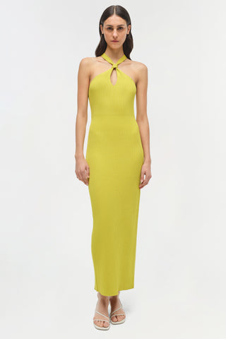 Celaena Rib Knit Midi Dress