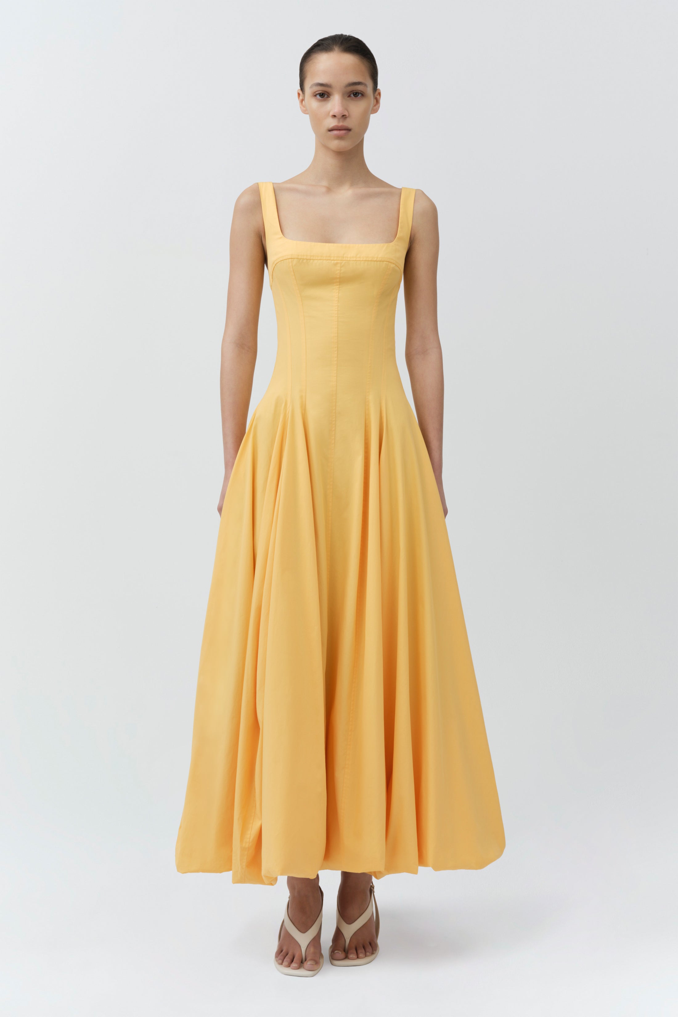 Hally Cotton Midi Dress