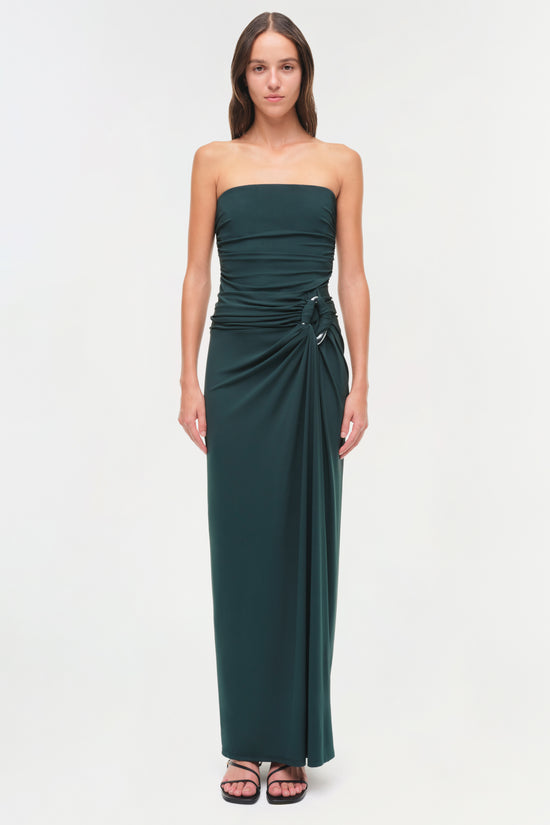 Emma Strapless Jersey Gown