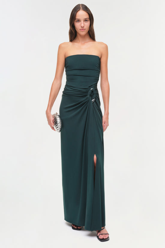 Emma Strapless Jersey Gown