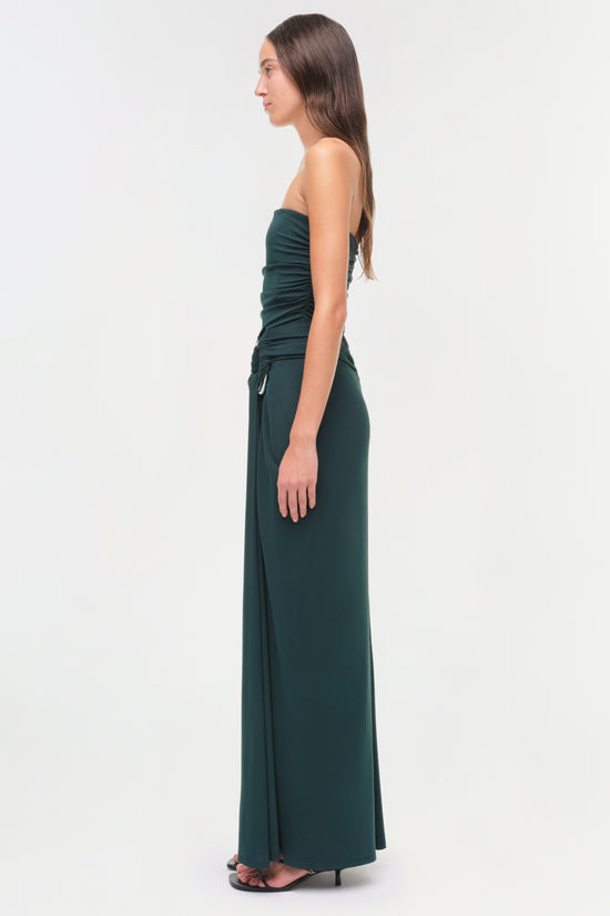 Emma Strapless Jersey Gown