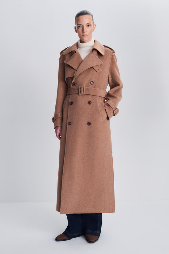 Rumi Belted Wool Coat