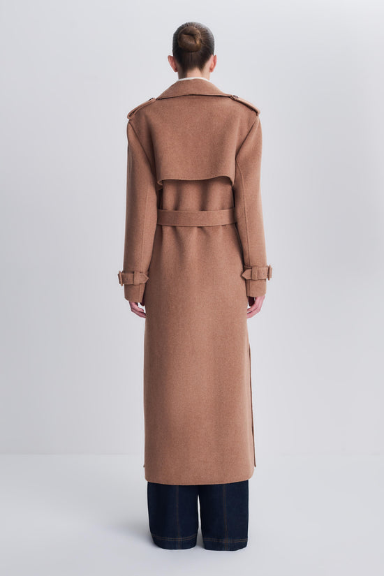 Rumi Belted Wool Coat