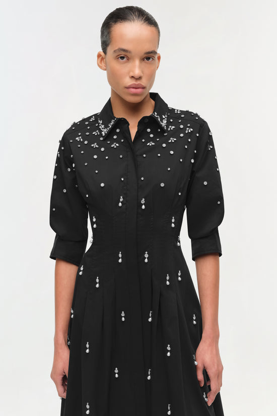 Jazz Embellished Midi Dress SIMKHAI Jazz Embellished Midi Dress SIMKHAI