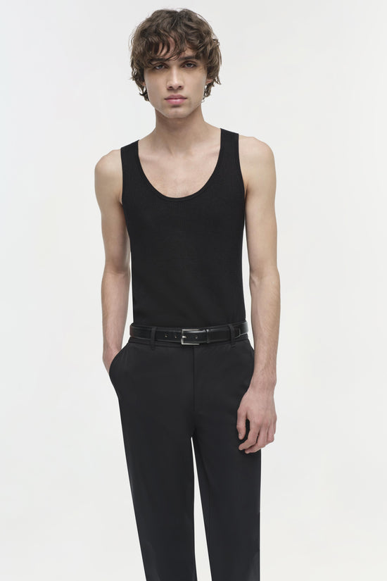 Idris Silk Linen Tank