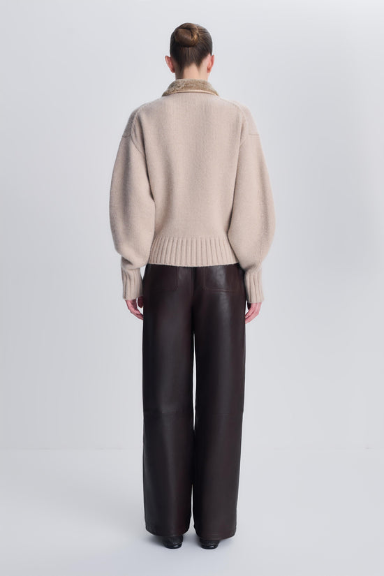 Zorina Wool Cashmere Cardigan