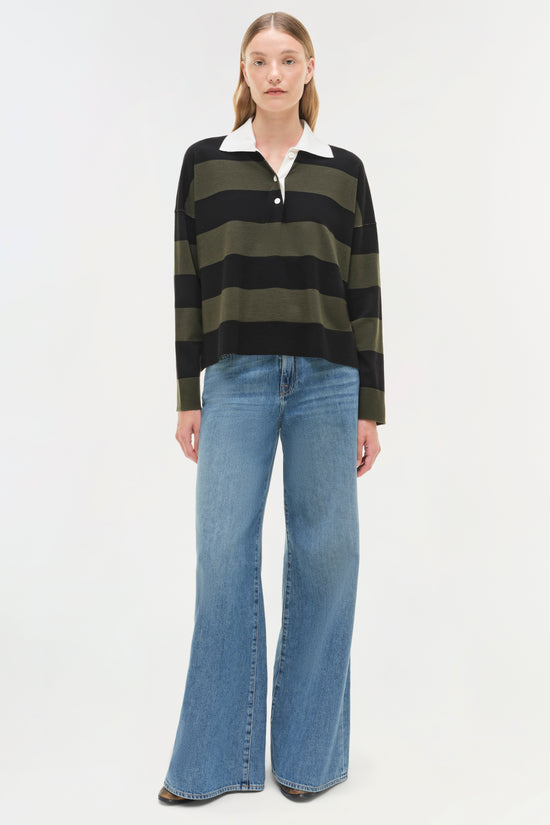 Carson Knit Rugby Polo