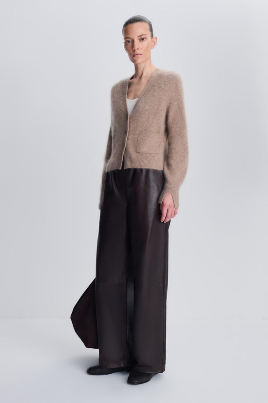 Claurice Brushed Knit Cardigan