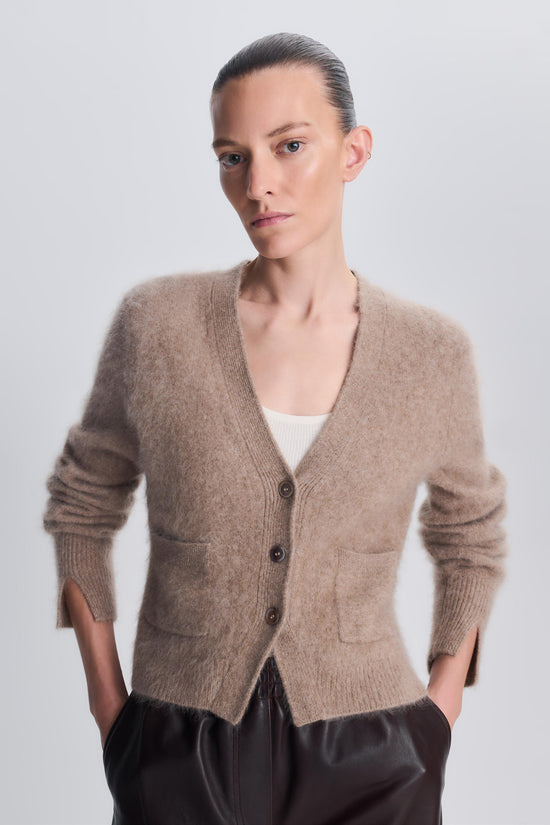 Claurice Brushed Knit Cardigan