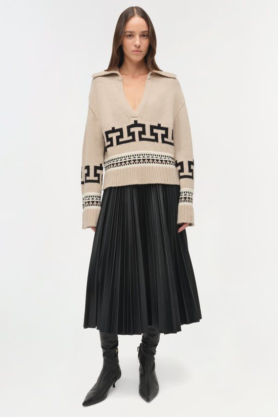 O'Reilly Western V-Neck Sweater