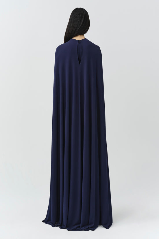 SIMKHAI Women's Demi Cape Gown - Blue - Size 0