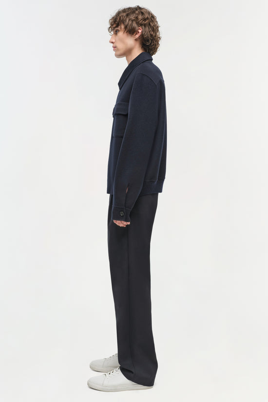 Dennis Wool Zip Up Jacket