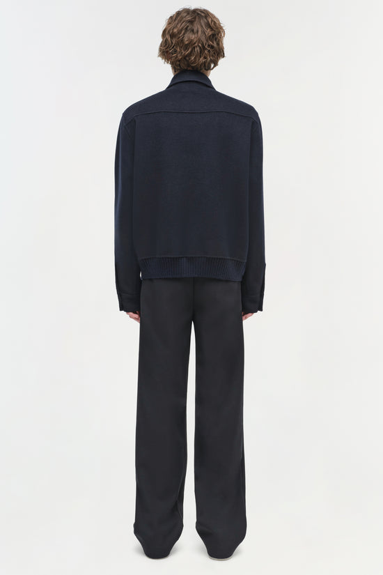 Dennis Wool Zip Up Jacket