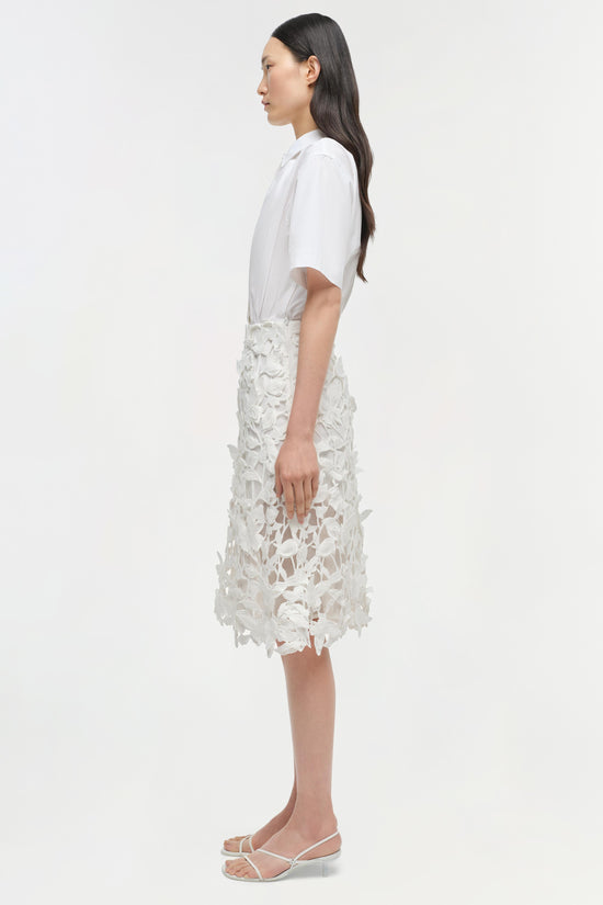 Colette Applique Midi Dress
