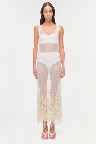 Irisa Lace Midi Dress