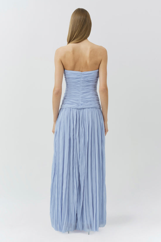 Danielle Crinkle Jersey Bustier Gown