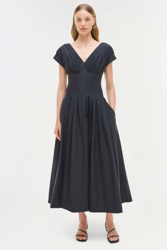 Nina Cotton Midi Dress