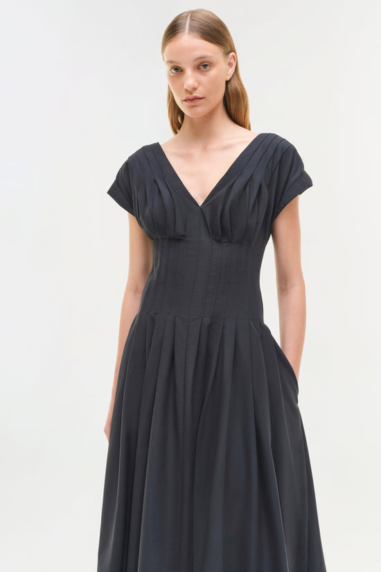 Nina Cotton Midi Dress