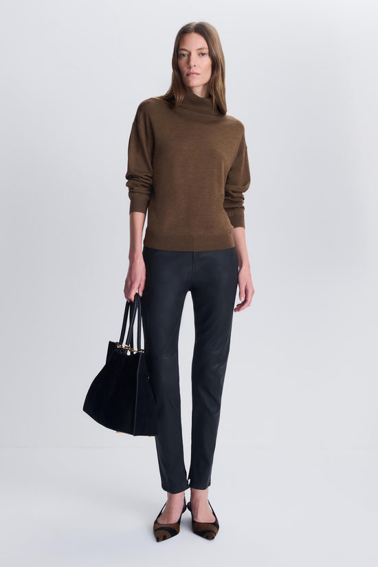 Aaliyah Merino Wool Turtleneck