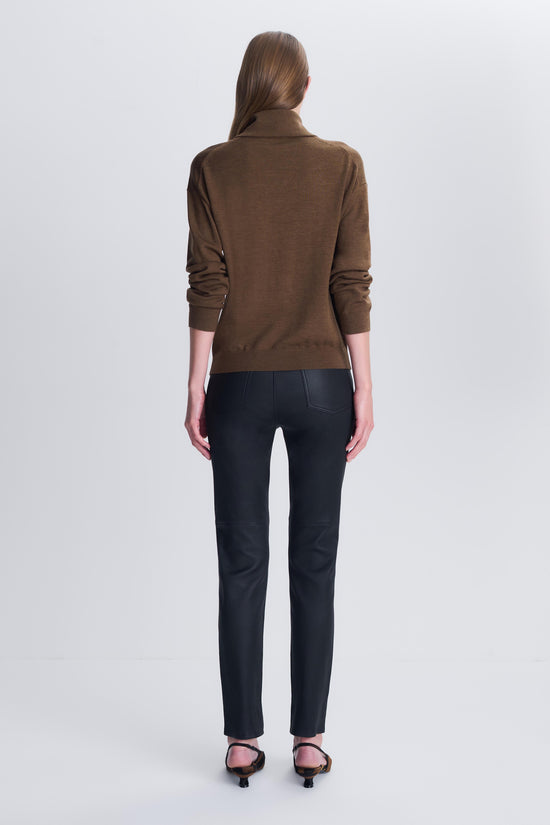 Aaliyah Merino Wool Turtleneck