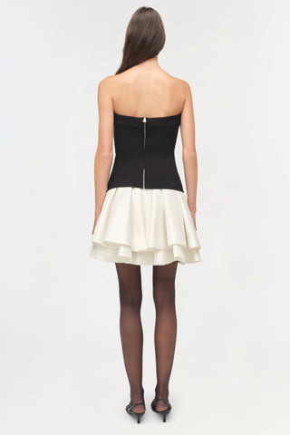 Isabelle Taffeta Knit Mini Dress