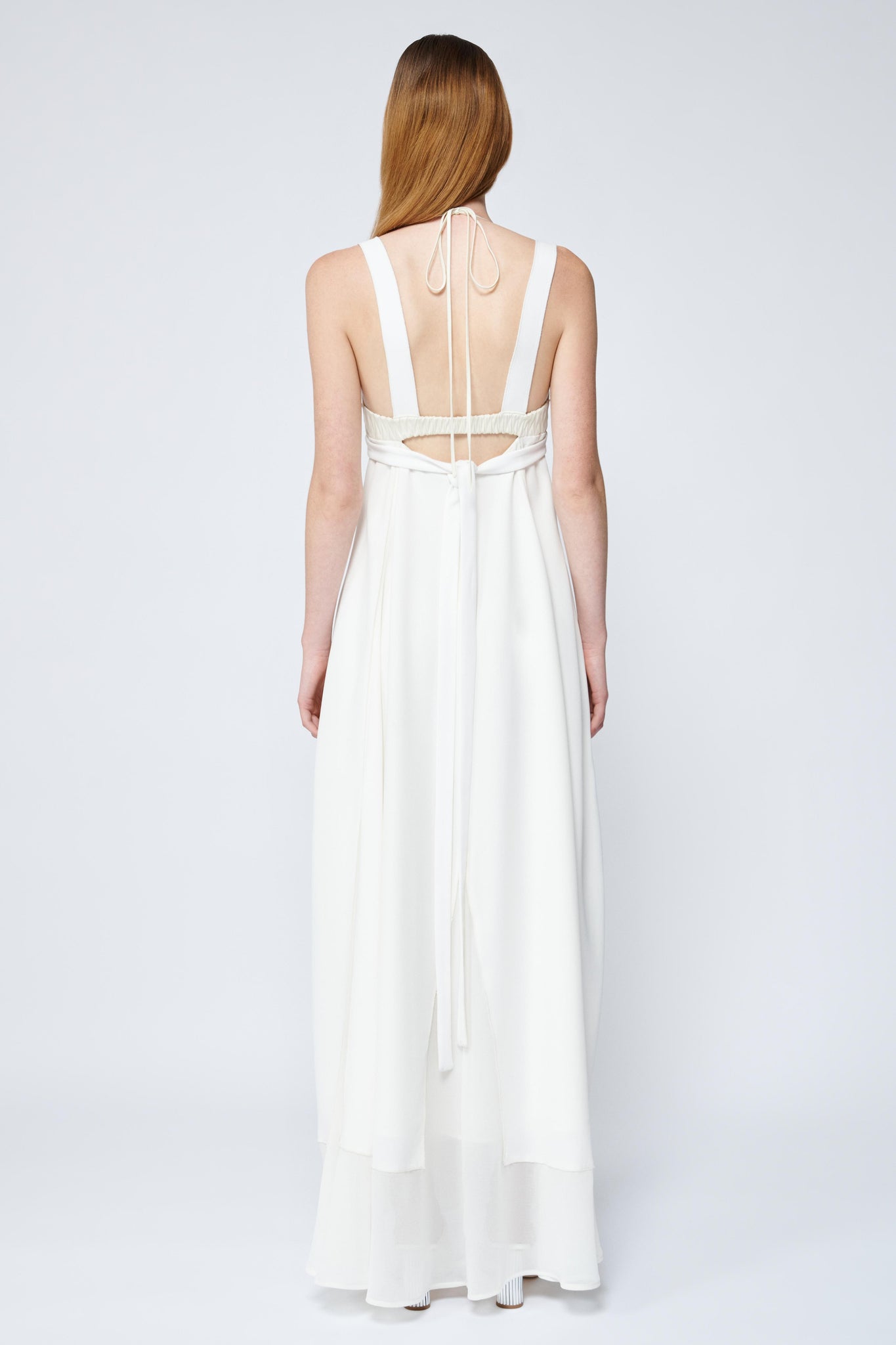 Ivory Darina S/L Maxi Dress - SIMKHAI