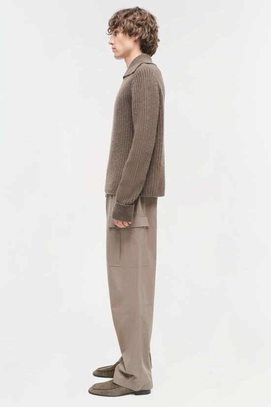 Geoff Cashmere Zip Up Jacket