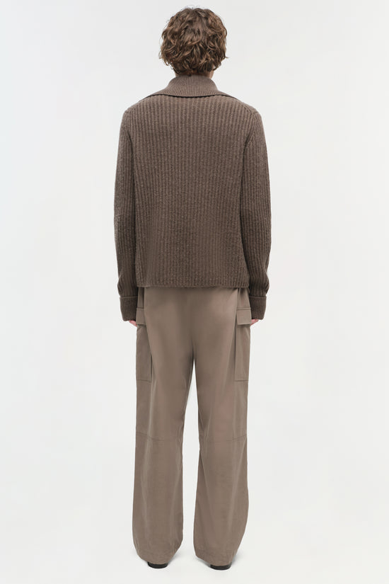 Geoff Cashmere Zip Up Jacket