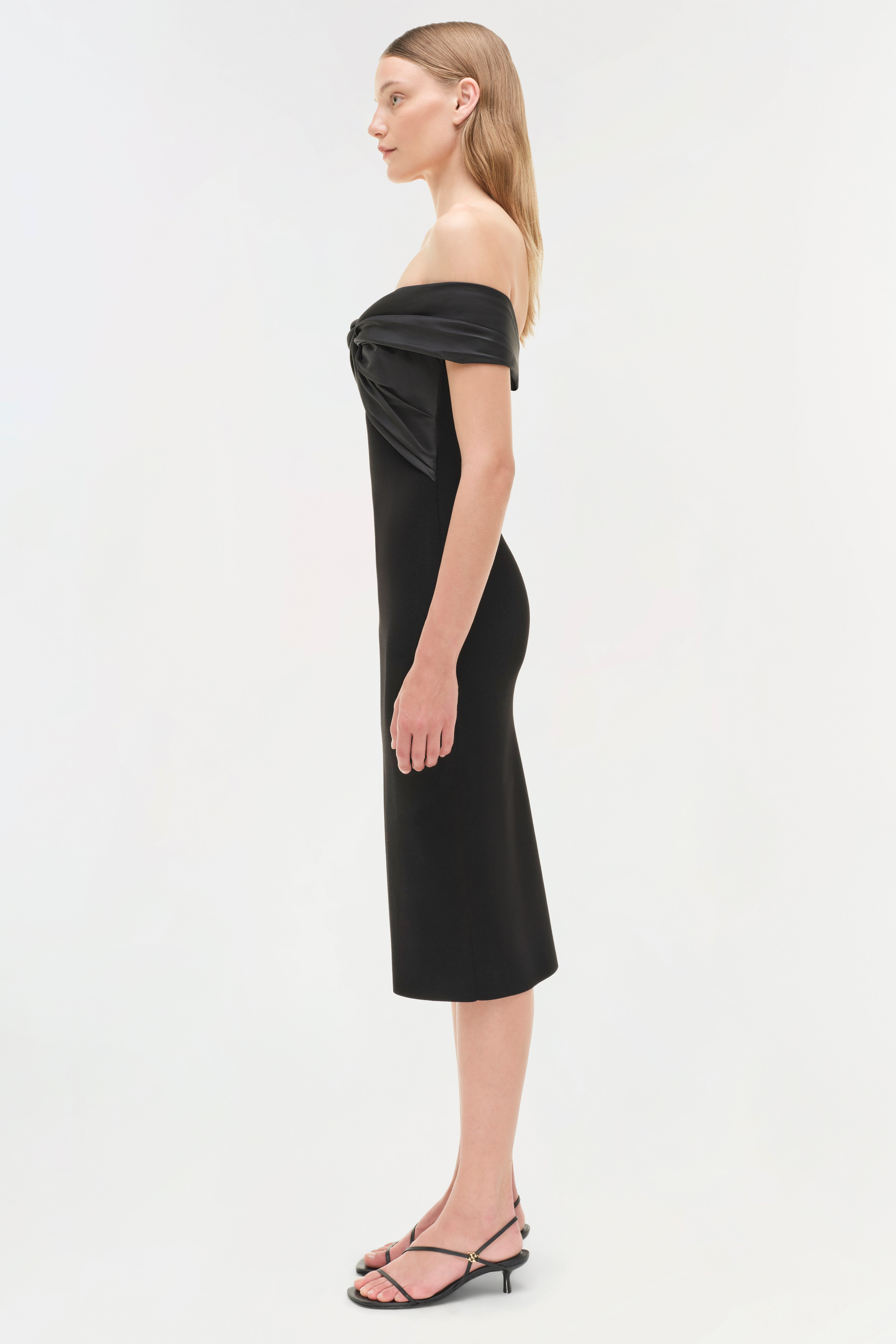 Simkhai Women's Mia Off-The-Shoulder Dress - Black - Size Xs Simkhai Women's Mia Off-The-Shoulder Dress - Black - Size Xs