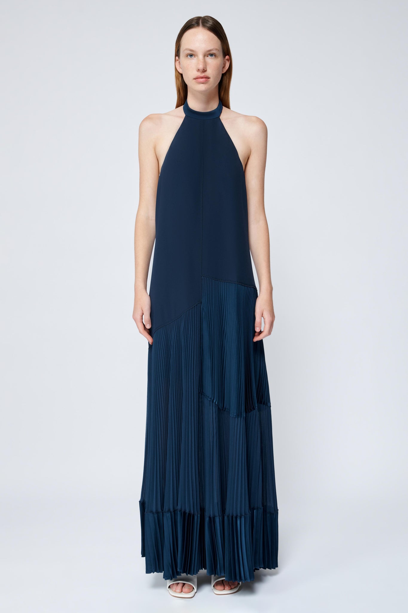 Blue Hazel S/L Midi Dress - SIMKHAI