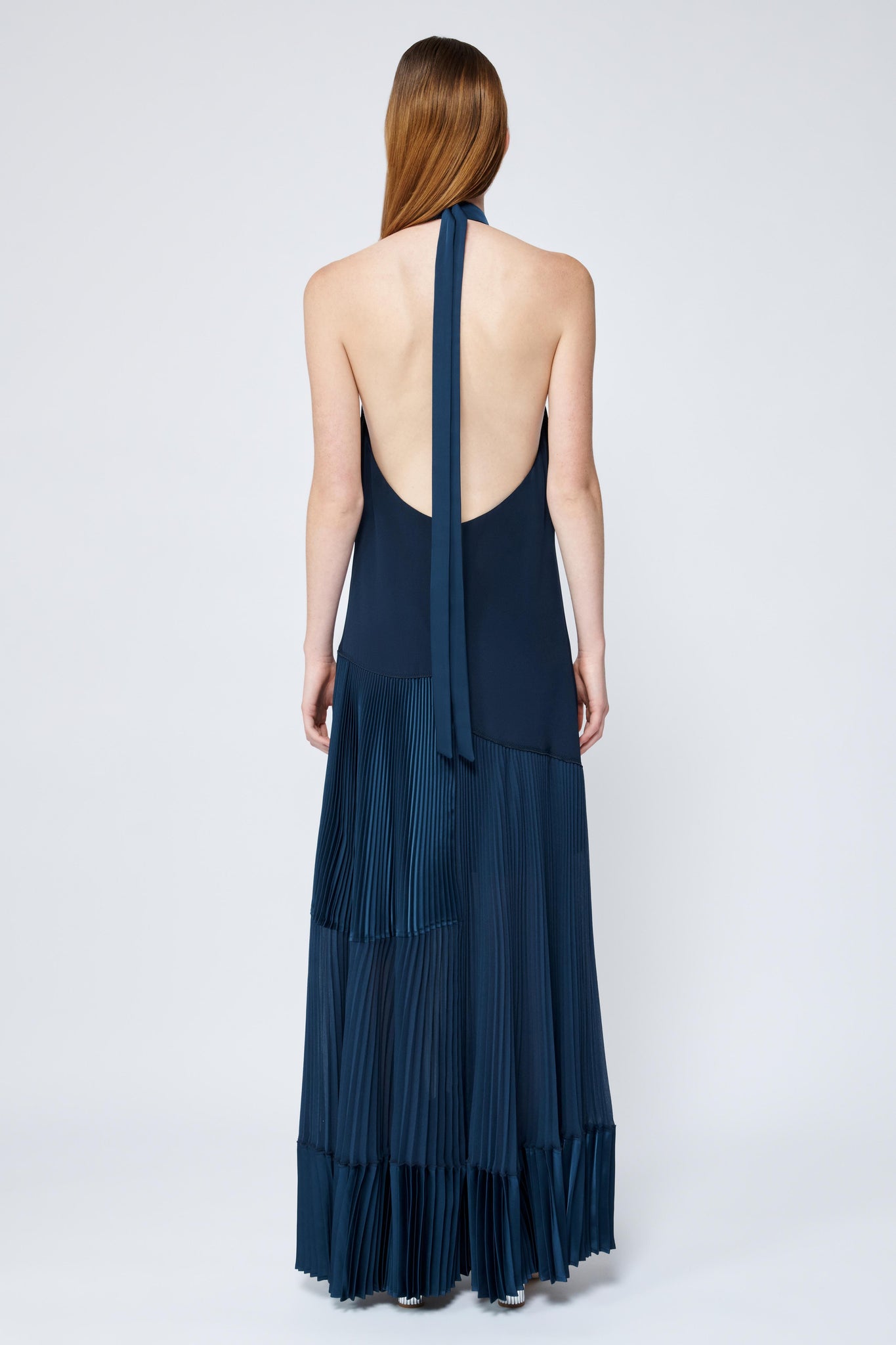 Blue Hazel S/L Midi Dress - SIMKHAI