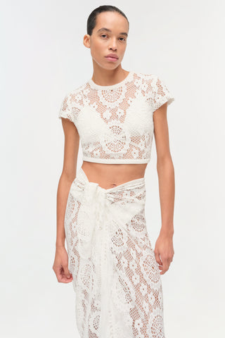 Thyri Fringe Trim Lace Parreo