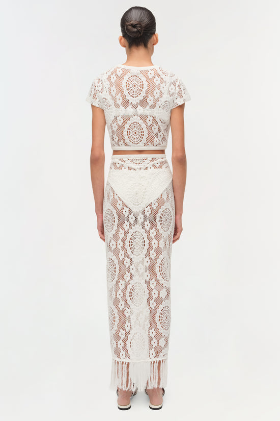 Thyri Fringe Trim Lace Parreo