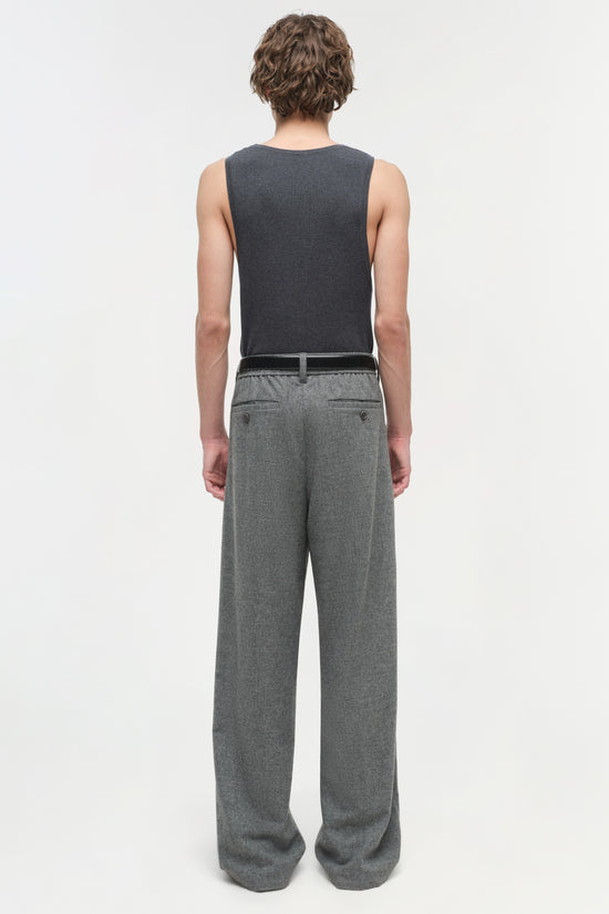 Falcon Pleated Wide Leg Pants