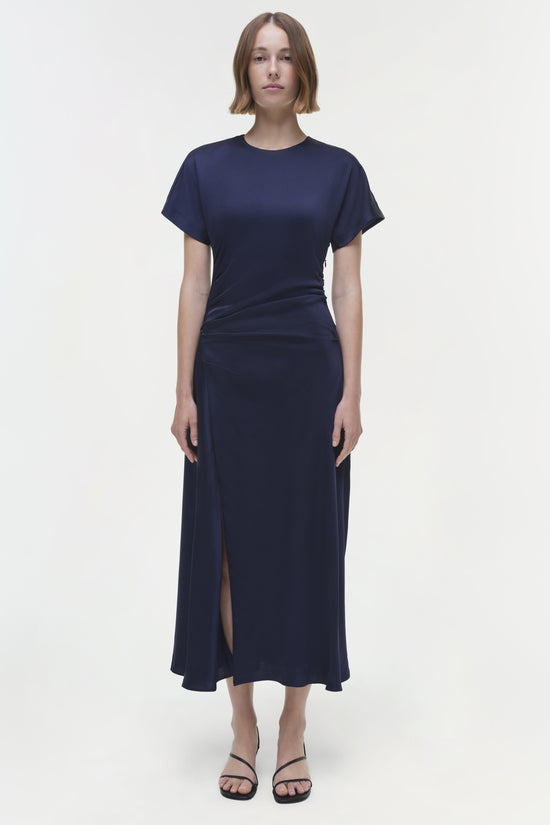 Marabella Satin Midi Dress