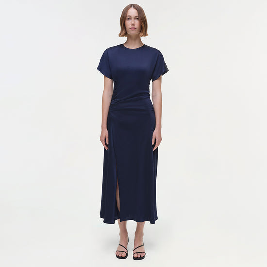 Marabella Satin Midi Dress