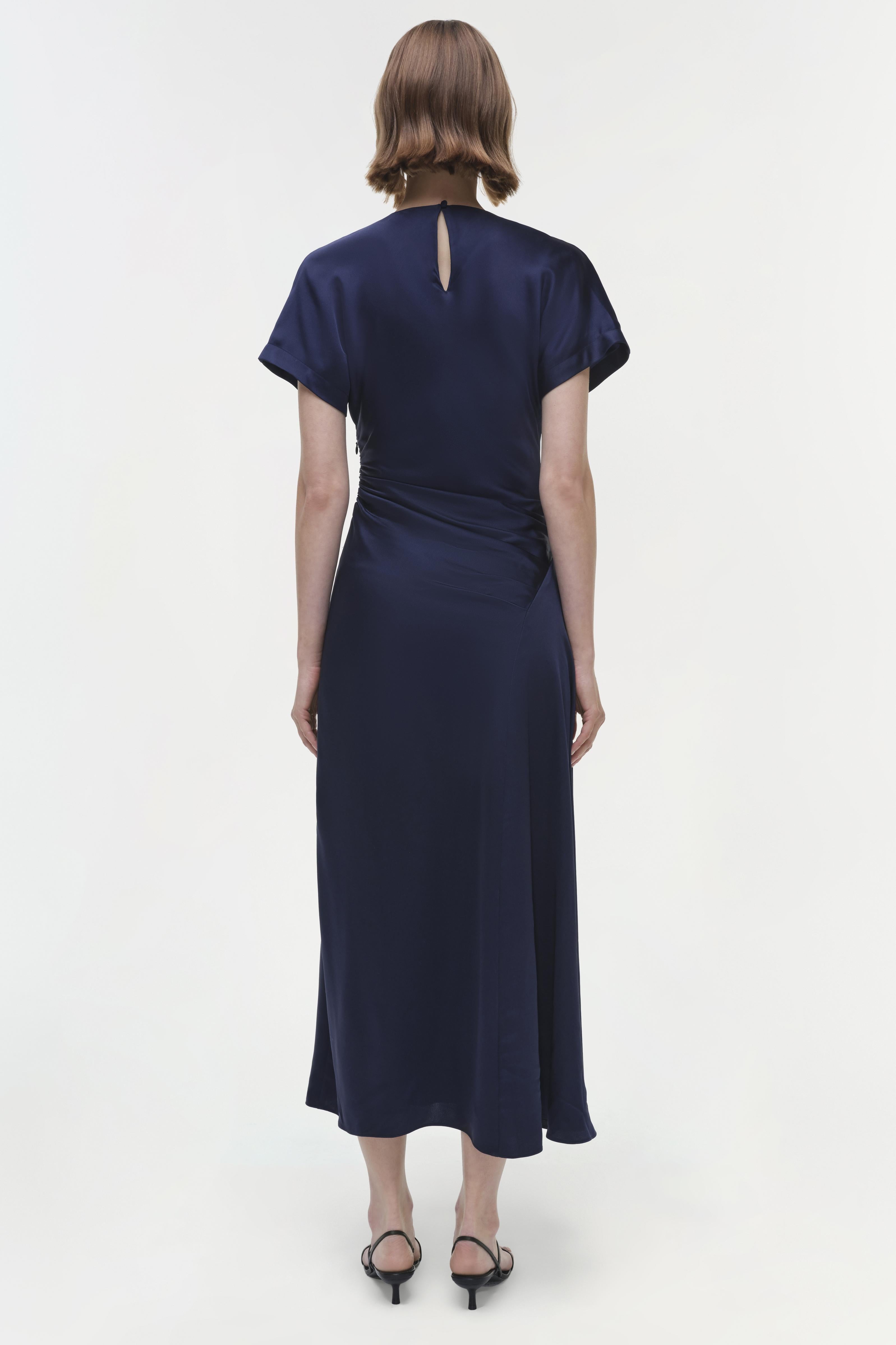 Marabella Satin Midi Dress