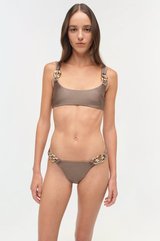 Athens Satin Bikini Bottom