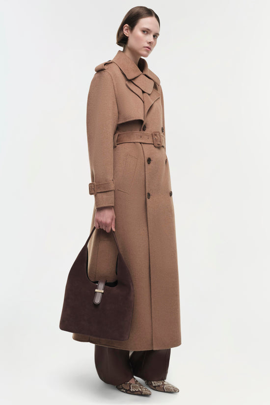 Rumi Belted Wool Coat