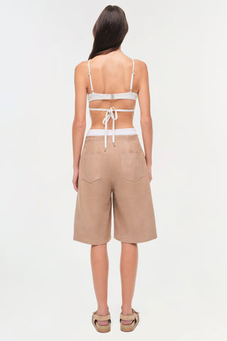 Whitaker Suede Track Short
