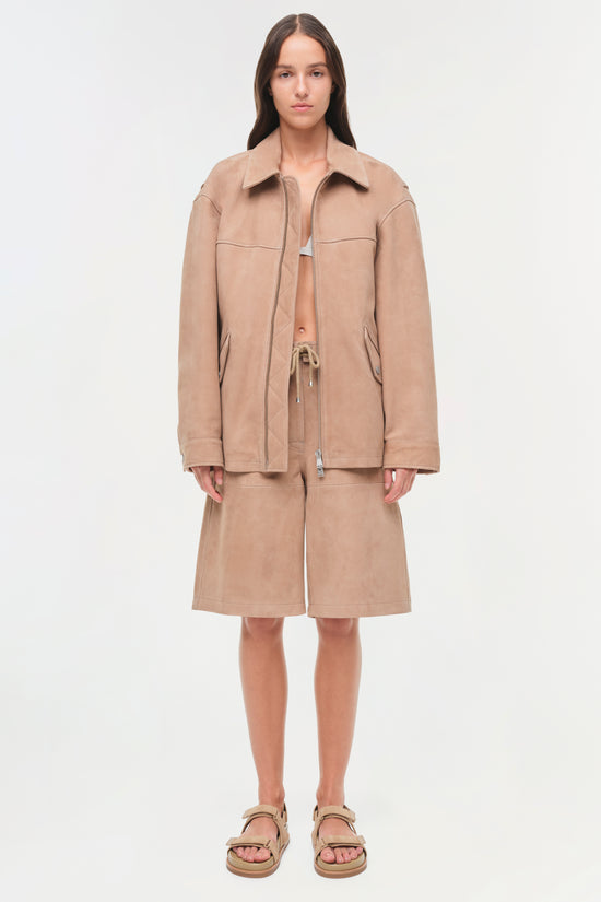 Aslan Long Suede Jacket