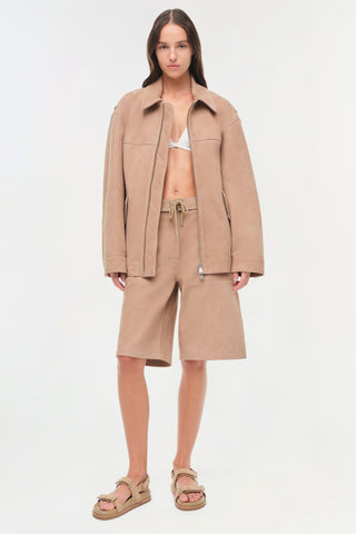 Aslan Long Suede Jacket