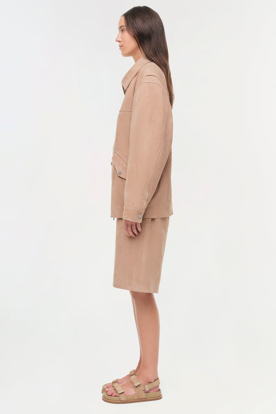Aslan Long Suede Jacket