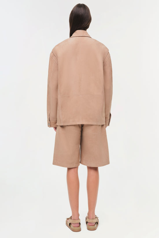 Aslan Long Suede Jacket