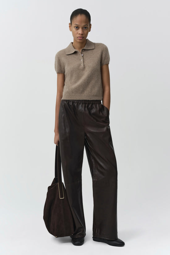 Ivy Brushed Knit Polo