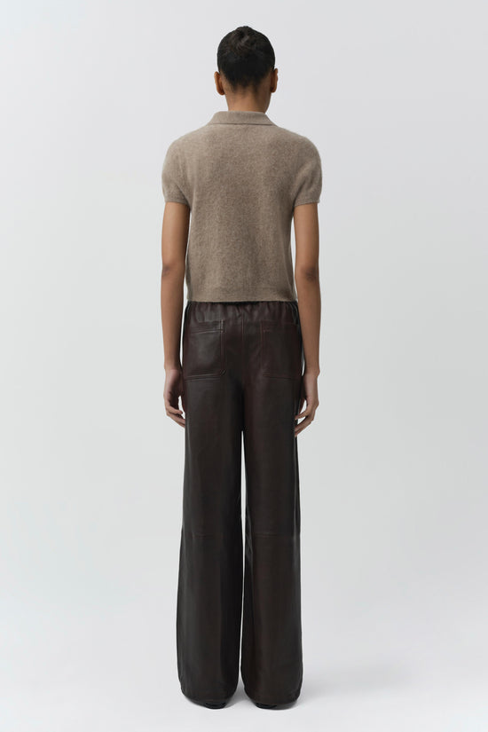 Ivy Brushed Knit Polo
