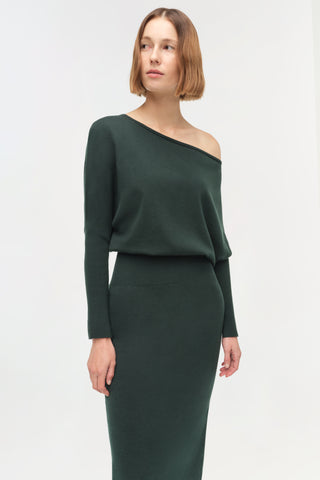 Janese Off Shoulder Midi Dress
