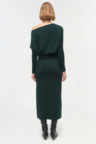 Janese Off Shoulder Midi Dress