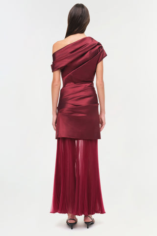 Ammalie Taffeta Midi Dress